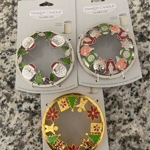 Yankee Candle Christmas Jar Toppers